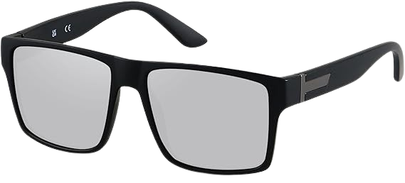 Men's Square Polarized Oversized Big UV Protection Sunglasses