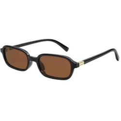 Women's Retro Rectangular Sunglasses in Vintage Style