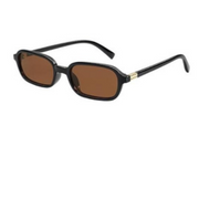 Women's Retro Rectangular Sunglasses in Vintage Style