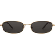 Chic Women's Retro Narrow Skinny Sunglasses, Trendy Small Y2K Rectangular Sunglasses