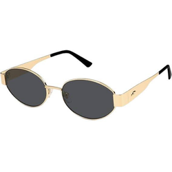Women's Retro Oval Sunglasses with Classic Shades